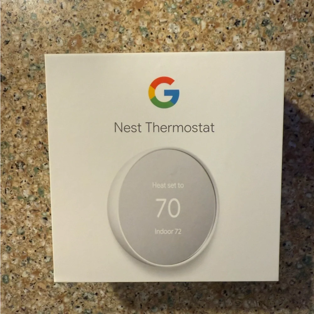 Google Smart Thermostat in White